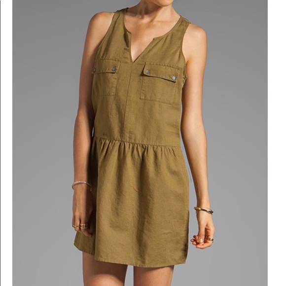 NWT C&C California linen cotton dress - Picture 5 of 8